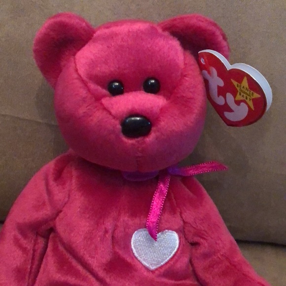 NWT 1999 VALENTINA BEAR by Ty Beanie Babies - Picture 2 of 10